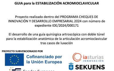 i+D Desarrollo de una guía quirúrgica artroscópica con doble túnel tras casos de luxación